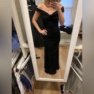 Black jay godfrey gown